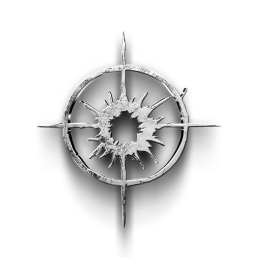 Voting with Bullets favicon silver scope